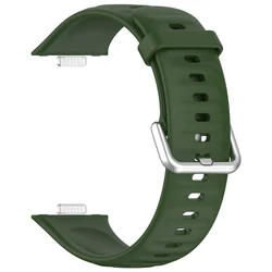 Silicone Sport Strap for Smartwatch - Replacement Bracelet Accessory (Army Green)