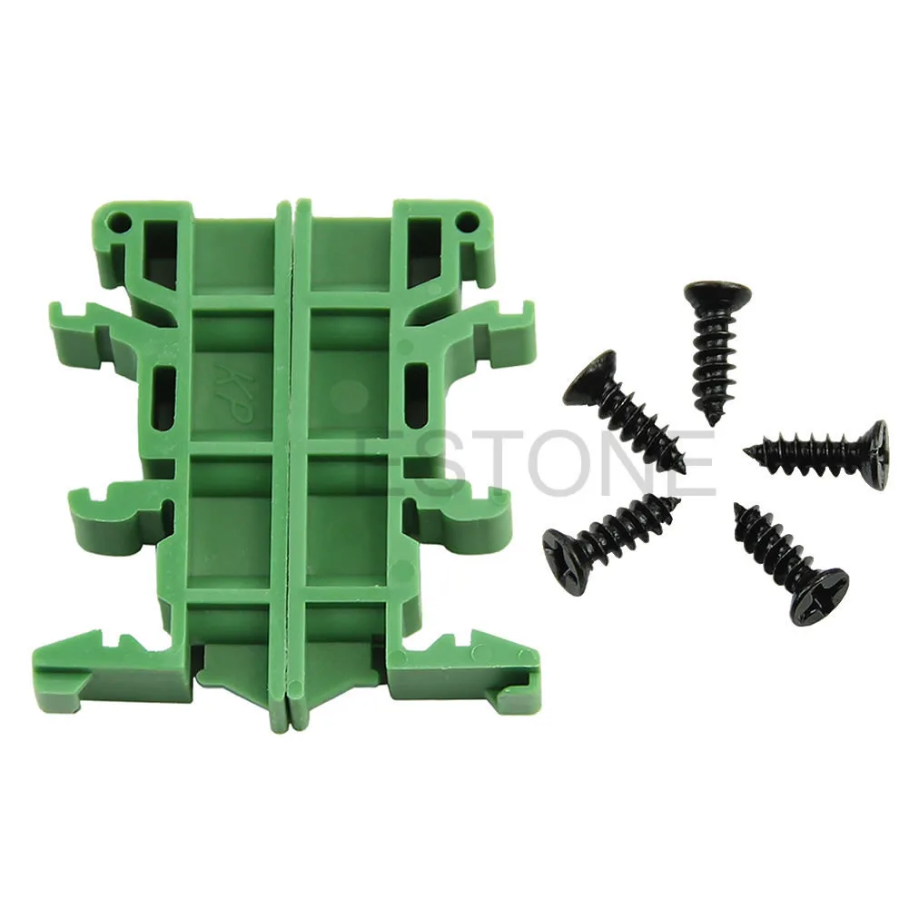 Staffa Montaggio Per Circuito Stampato Pcb Qualità Per Montaggio Su Guida Din C45 Semplice 40Ja