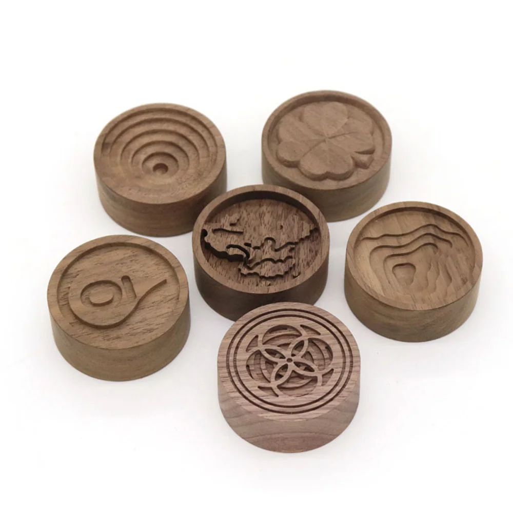 Essential Oil Diffuser Wooden Base Indoor Fragrant Walnut Ornament Home Fragrance Decoration Aromatherapy essential oil diffuser essential oil fragrance expander