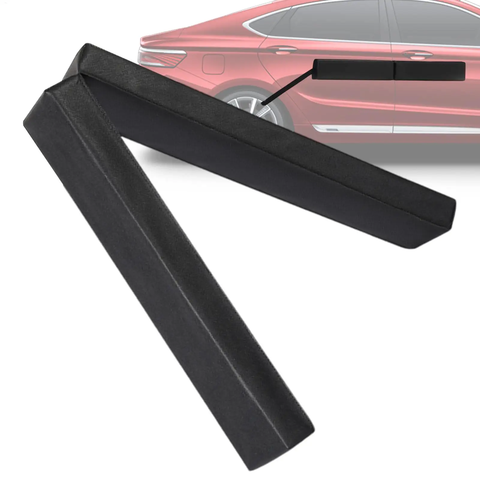 Car Door Protector Magnetic Folding Connected Style Body Side Edge Guard Decorative Anti-scratch Protection Strips 98x11x4CM