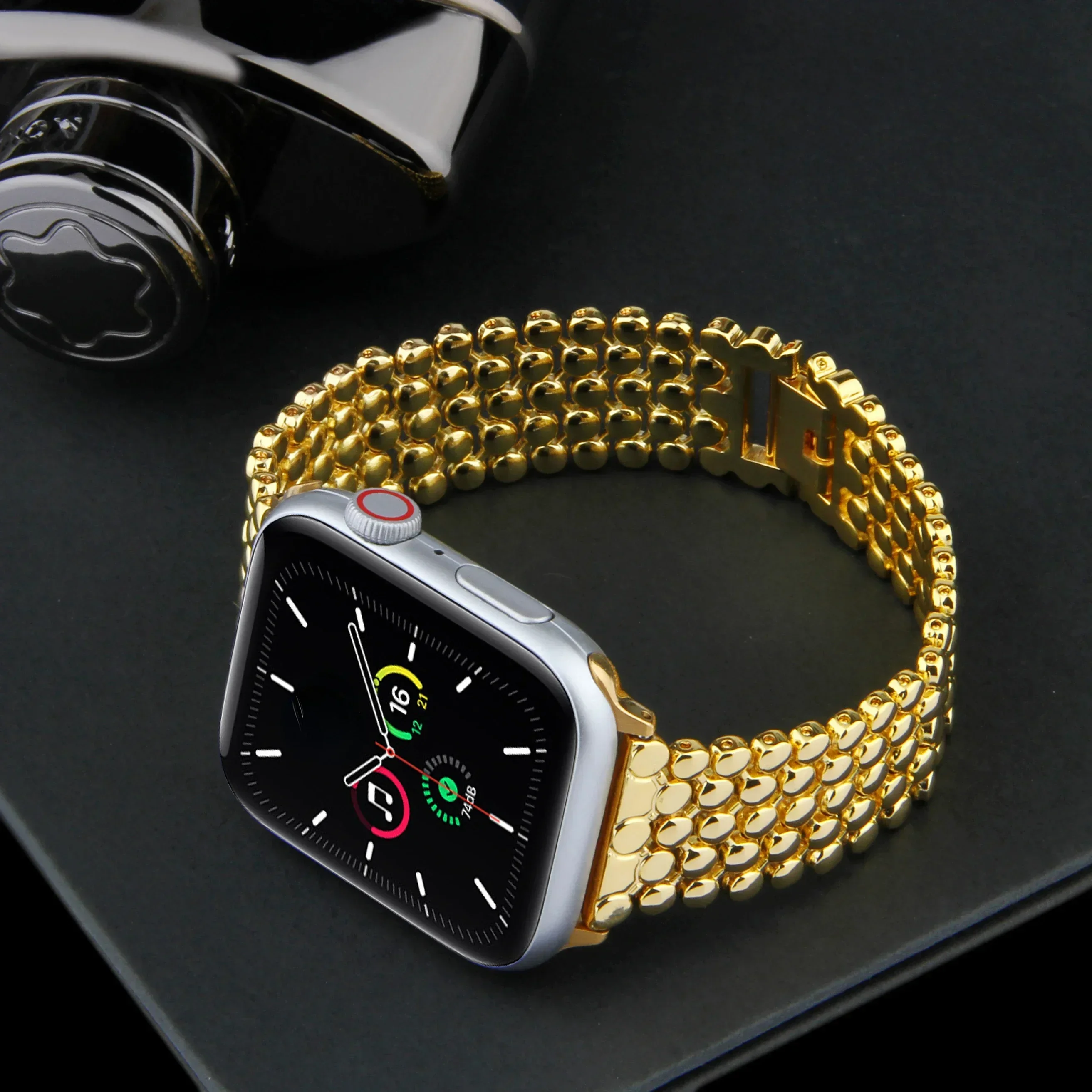 Elegant Metal Alloy Bracelet Strap