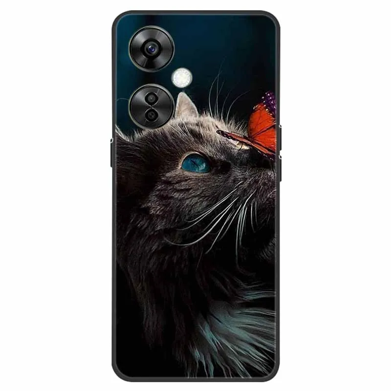 Silicon TPU Soft Phone Cover - Cute Cat Design