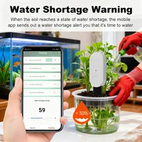 Zigbee Soil Sensor Moisture Temperature Humidity Light Fertility Detector For TUYA Smart Life Z2M Plant Automation Irrigation - Image 4