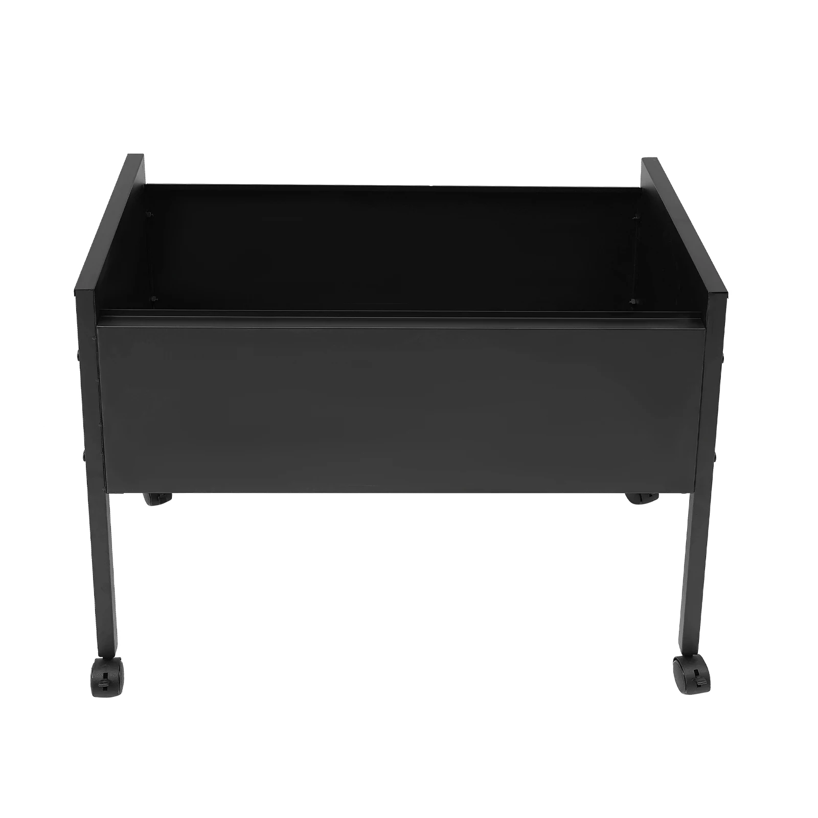 Mobile File Cart with Lock, Rolling File Cabinet Hanging Letter/Legal Size with Lockable Sliding Cover, Office Organizer