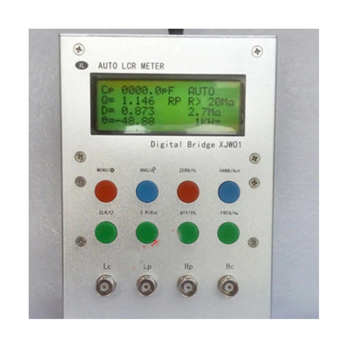 

XJW01 цифровой мост 0.3% LCR тестер сопротивления, индуктивности, емкости, ESR, готовый продукт (C) US разъем