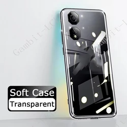 Enhanced Phone Protective Back Shell Soft TPU Case for Nubia Focus Pro 5G (Black)
