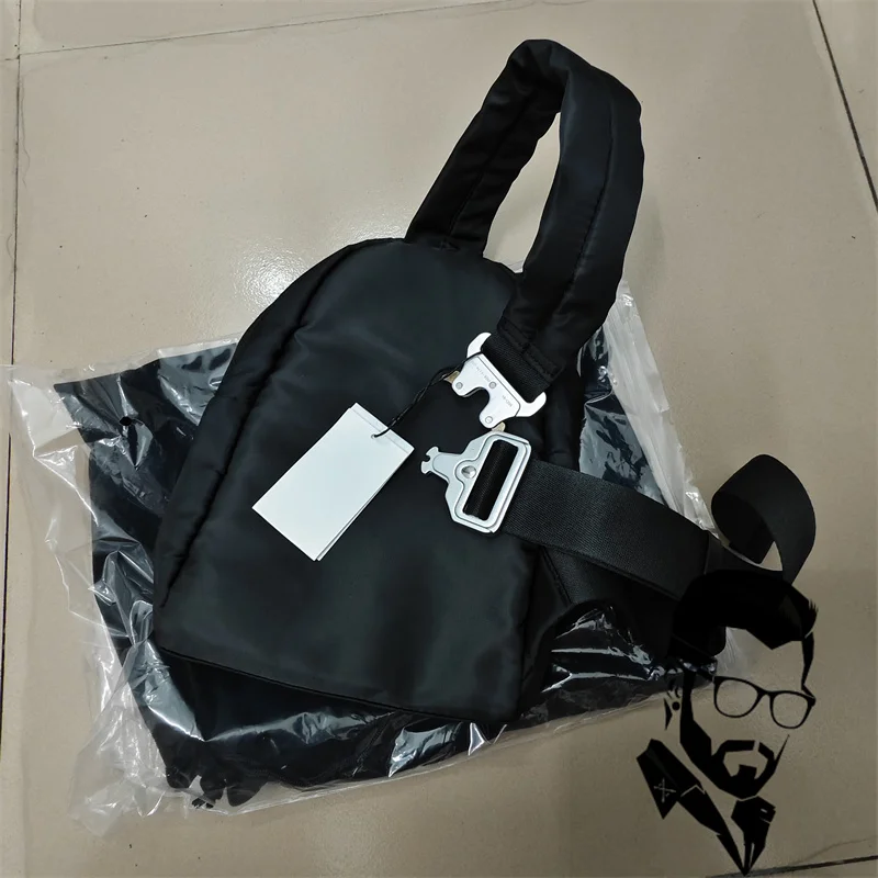 Free shipping nylon fabric 1017 ALYX 9SM fashionable backpack outdoor men's and women's  crossbody bag simple backpack