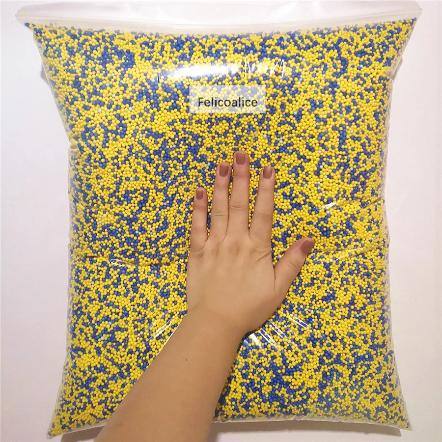 250g/bag Colorful Polystyrene Styrofoam Beads For Slime Mini Foam Balls Decorative Ball DIY Craft Supplies TOYS BEAD TOYS 6