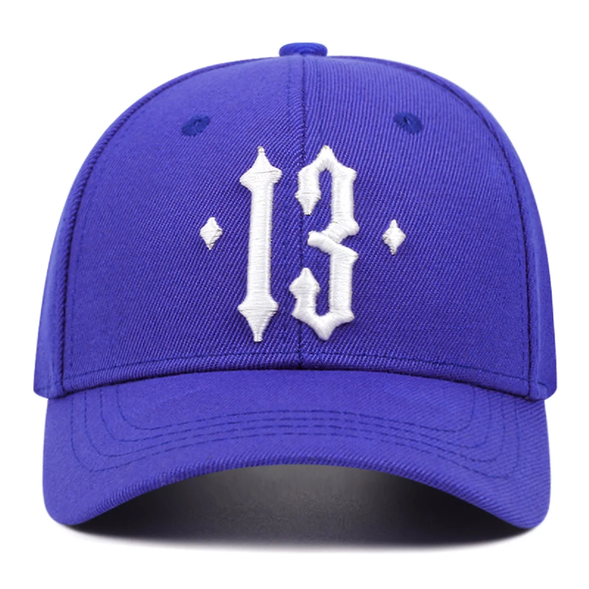 13-Zahlen-Stickerei-Baseballkappe für Herren, Baumwolle, Outdoor, Sport, Sonnenblende, Hut für Damen, hochwertige Hip-Hop-Vintage-Kappe – Detail 6