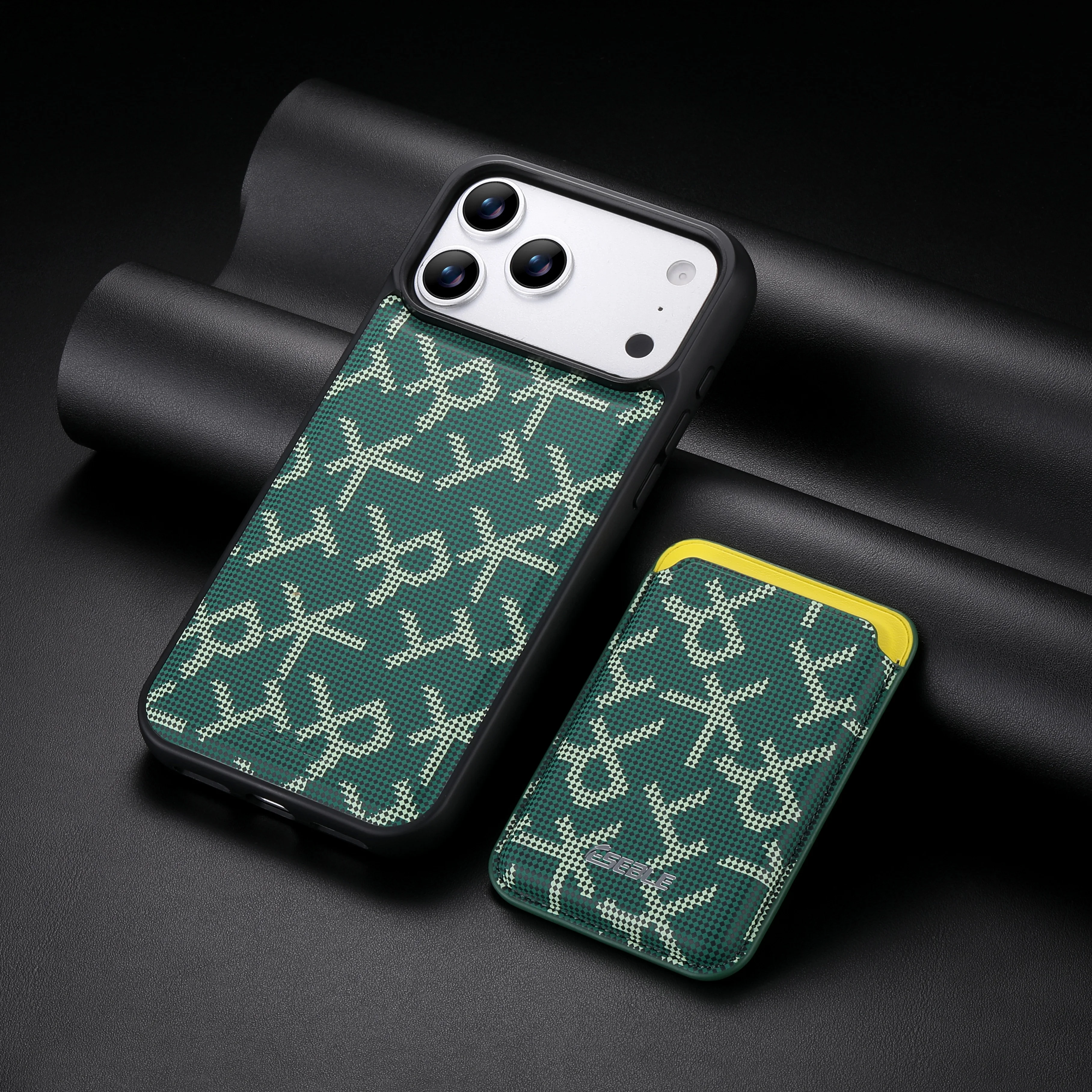Luxury 2-in-1 Detachable Magnetic Leather Wallet Case with Removable Card Slot and Shockproof Protection