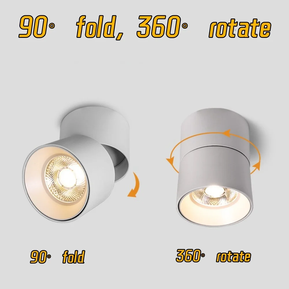 Tuya Zigbee LED ceiling light Down light COB spotlights 12W 2700K-6500K Anti-glare Dimmable lamp AC85-245V Smart home indoor