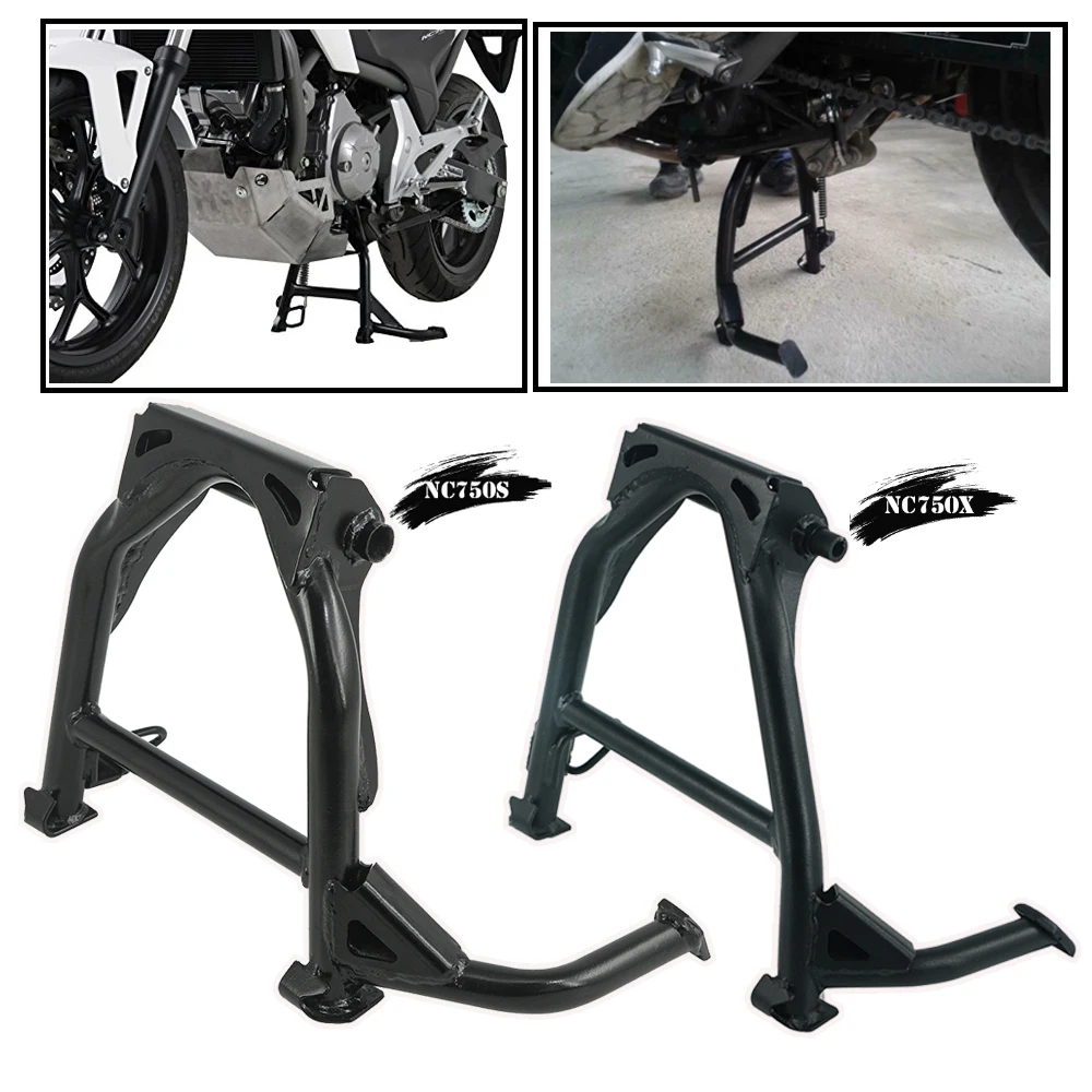 Mittelständer Für Honda NC700/NC750 - Schwarze Ständerhalterung Für NC700S/NC750S/NC700X/NC750X