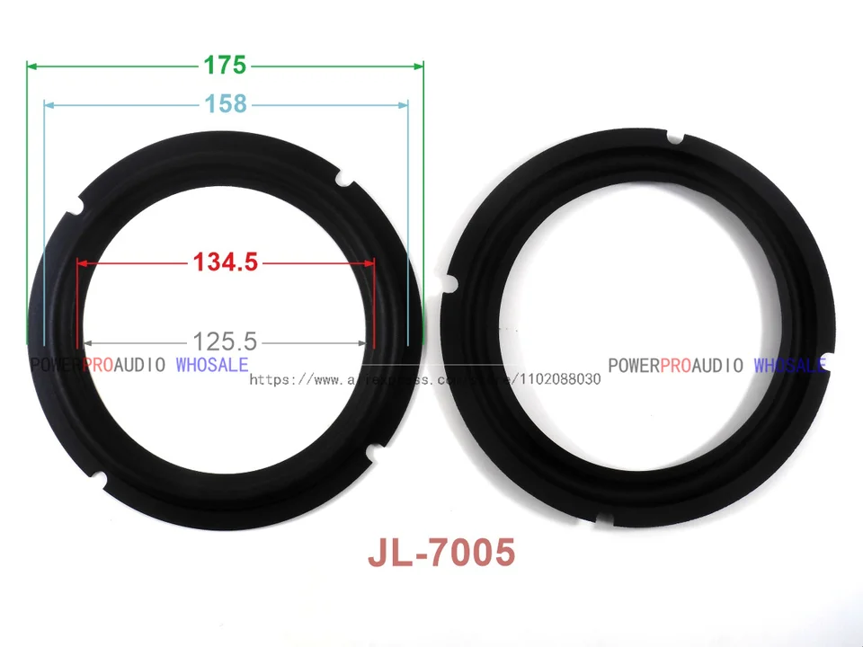 Paraurti Posteriore Bmw E92 2 Bordi In Schiuma Per Altoparlanti Da 8 Pollici (195mm) - Kit Riparazione Surround, Fai Da Te Audio Ricambi Audio Fai Da Te - Foto 9