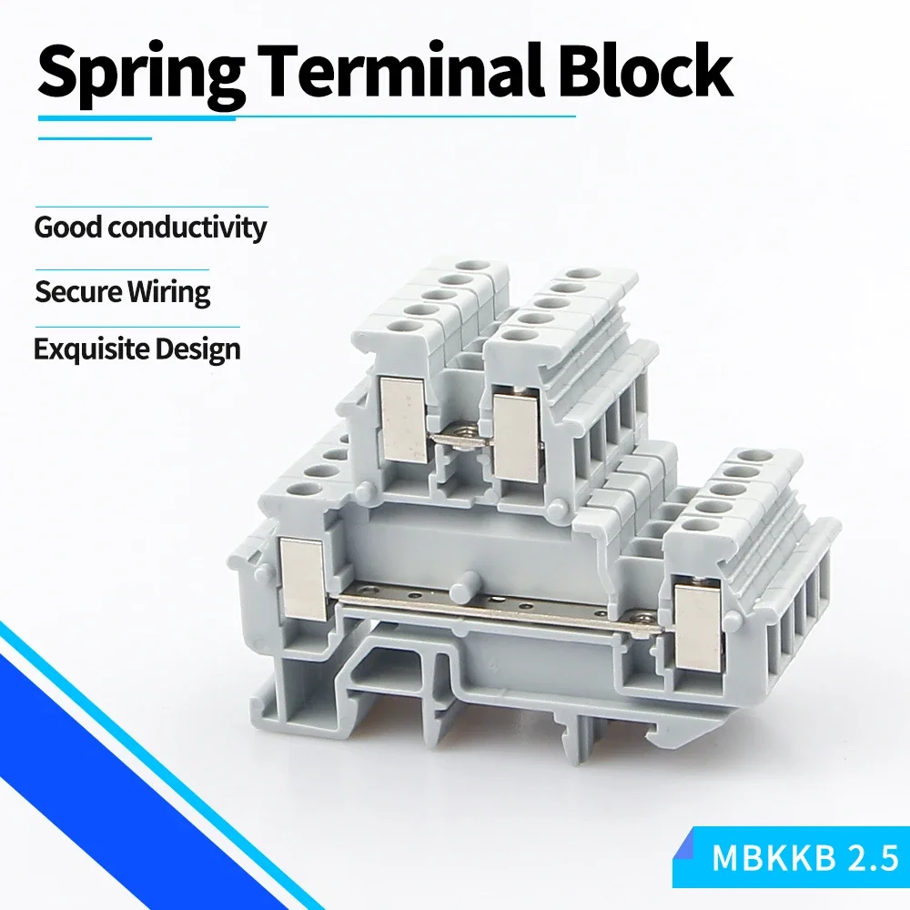 Bloco de Terminais Din Rail 10 Peças bloco de terminais din rail 10 pecas 05
