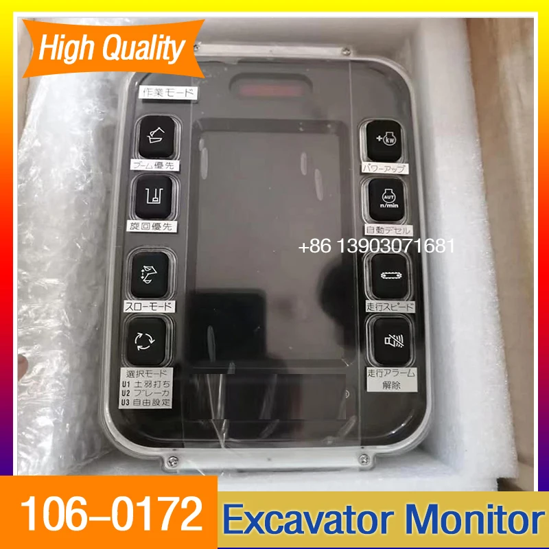 

E320B E312B E330B Display Panel 151-9385 106-0172 Monitor Screen Excavator For Caterpillar