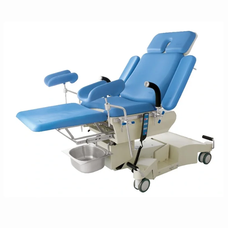 

Gynecological Electrical Obstetric Gynocologist Examination Table Adjustable Delivery Hospital Bed Obstetric Birthing Chair