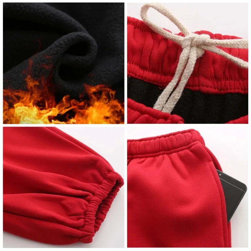 Winter Thicken Tai Chi Pants Wushu Clothing Kung Fu Trousers Martial Art Uniform Breathable Elastic Waist