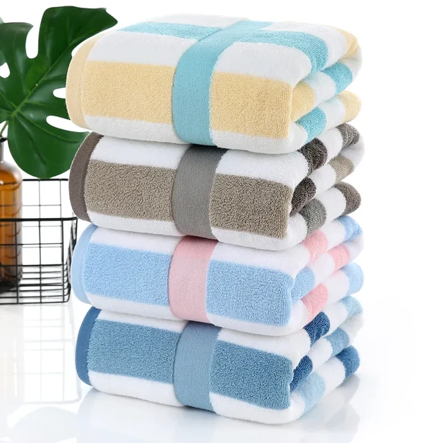 Premium Quality Cotton Bath Towels for Men and Women Extra Absorbent Luxury  Hotel and Home Towel Set - AliExpress