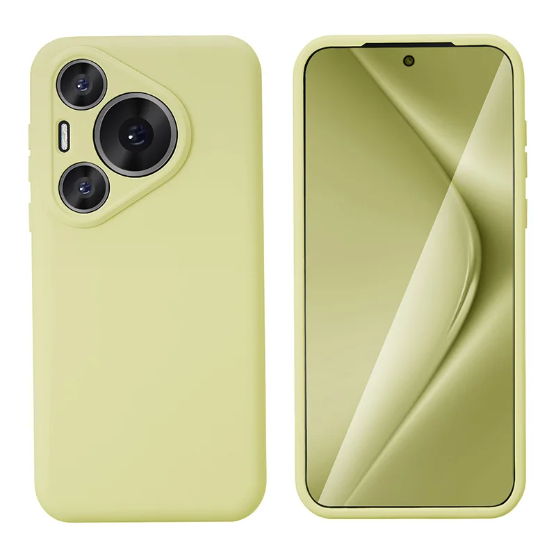 Shockproof Soft Liquid Silicone Case with Skin Fleece and Precise Cutouts