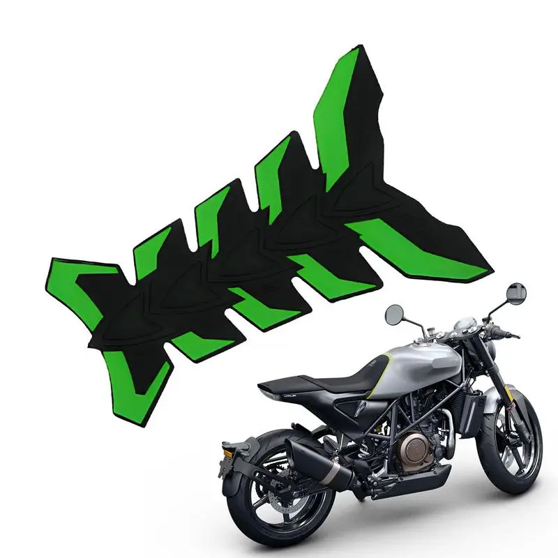 

3D Motorcycle Tank Pad Fishbone Pattern Motor Bike Stickers Decals Self-Adhesive Protector Motorcycle Stickers Decals