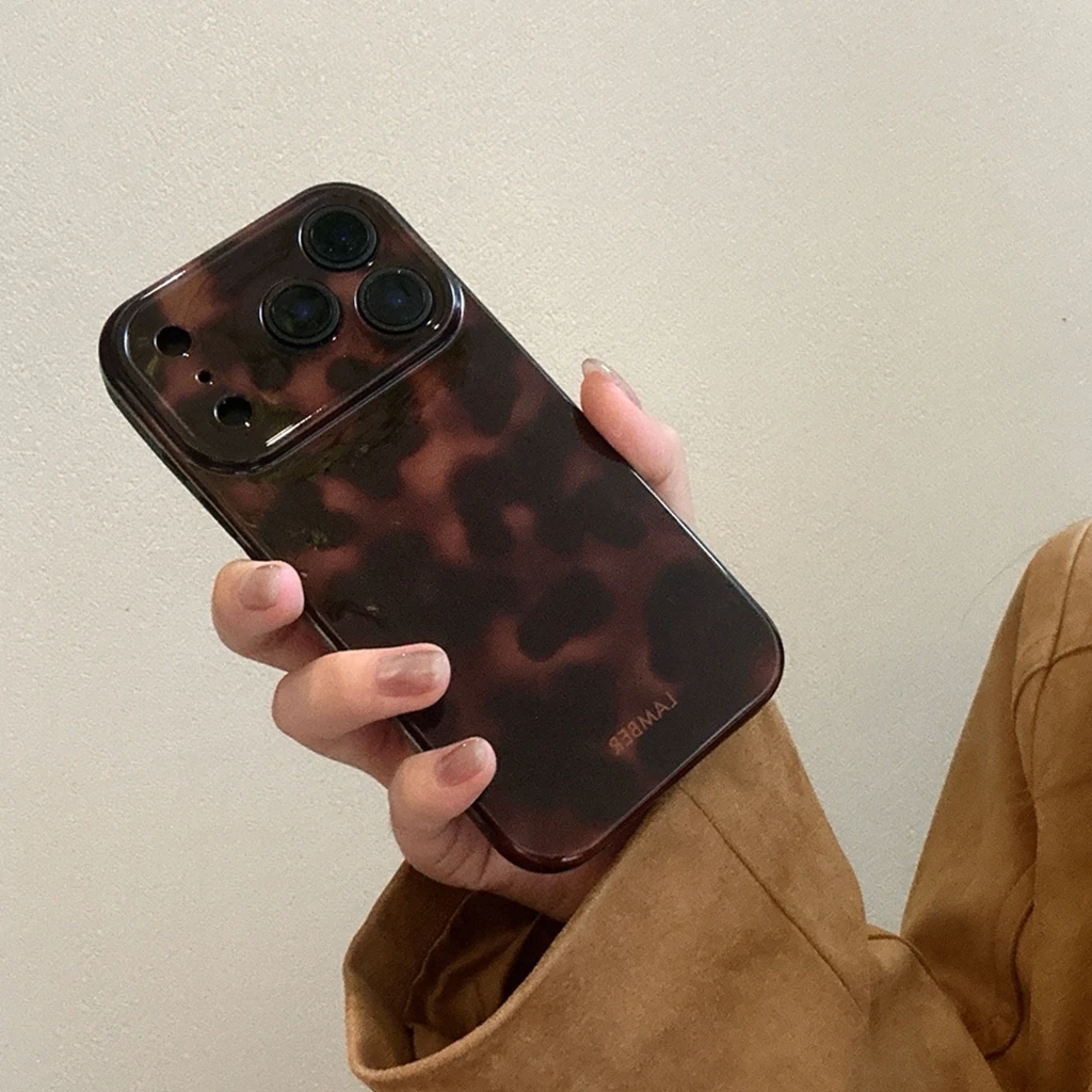 Retro Stylish Amber Phone Case - Hard PC Cover