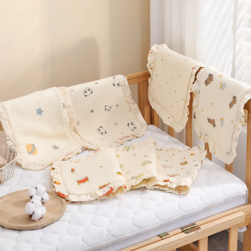 Newborn Sweat Absorption Breathable Cotton Baby Universal Pillow Baby Pillow Baby Safety Pillow