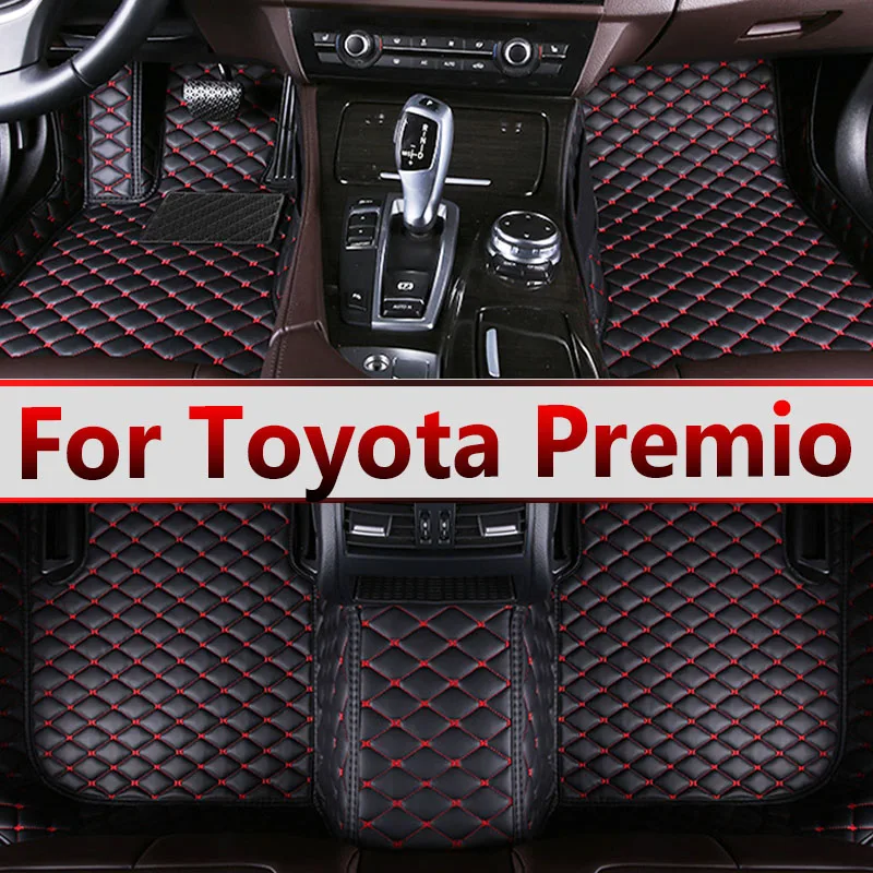

Car Floor Mats For Toyota Premio Allion T260 2007~2020 Waterproof Carpet Luxury Leather Mat Car Accessories Auto Rugs Full Set