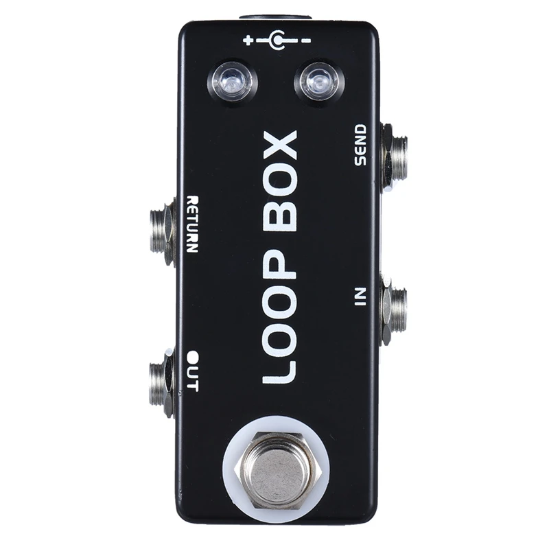 MOSKYLoopBoxMiniGuitarEffectPedalTrueBypassLooperRoute