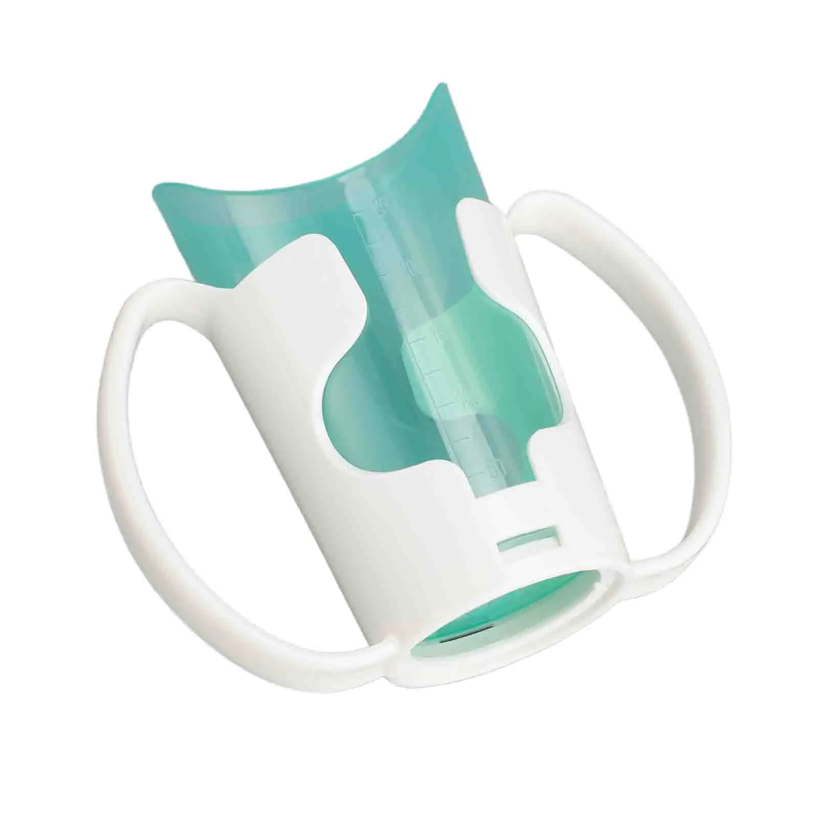 Elderly Care Cup Smoother Rim Patient Care Drinking Cup Mug Transparent Look Versatile Comfortable Use with Holder for Disabled