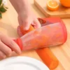 Fruit and Vegetable Peeler with Storage Tube Kitchen Peeling Knife Scraper Food Prep Tool Easy Grip Kitchen Gadget