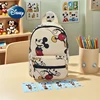 2pc New Mickey Mouse Backpack Disney Cartoon Printed Lightweight Children's Schoolbag Small Bag 1