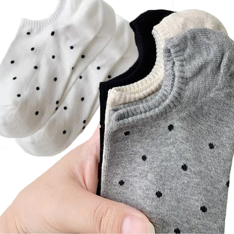 

Летние невидимые модные милые короткие носки с низким вырезом лодочкой Модные дышащие силиконовые Нескользящие хлопковые удобные носки-лодочки