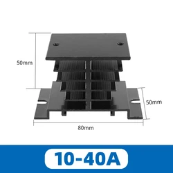 High - Performance Industrial Solid State Relay - DC to AC, 4 - 32VDC Input, 24 - 480VAC Output, Black - 10 - 40A