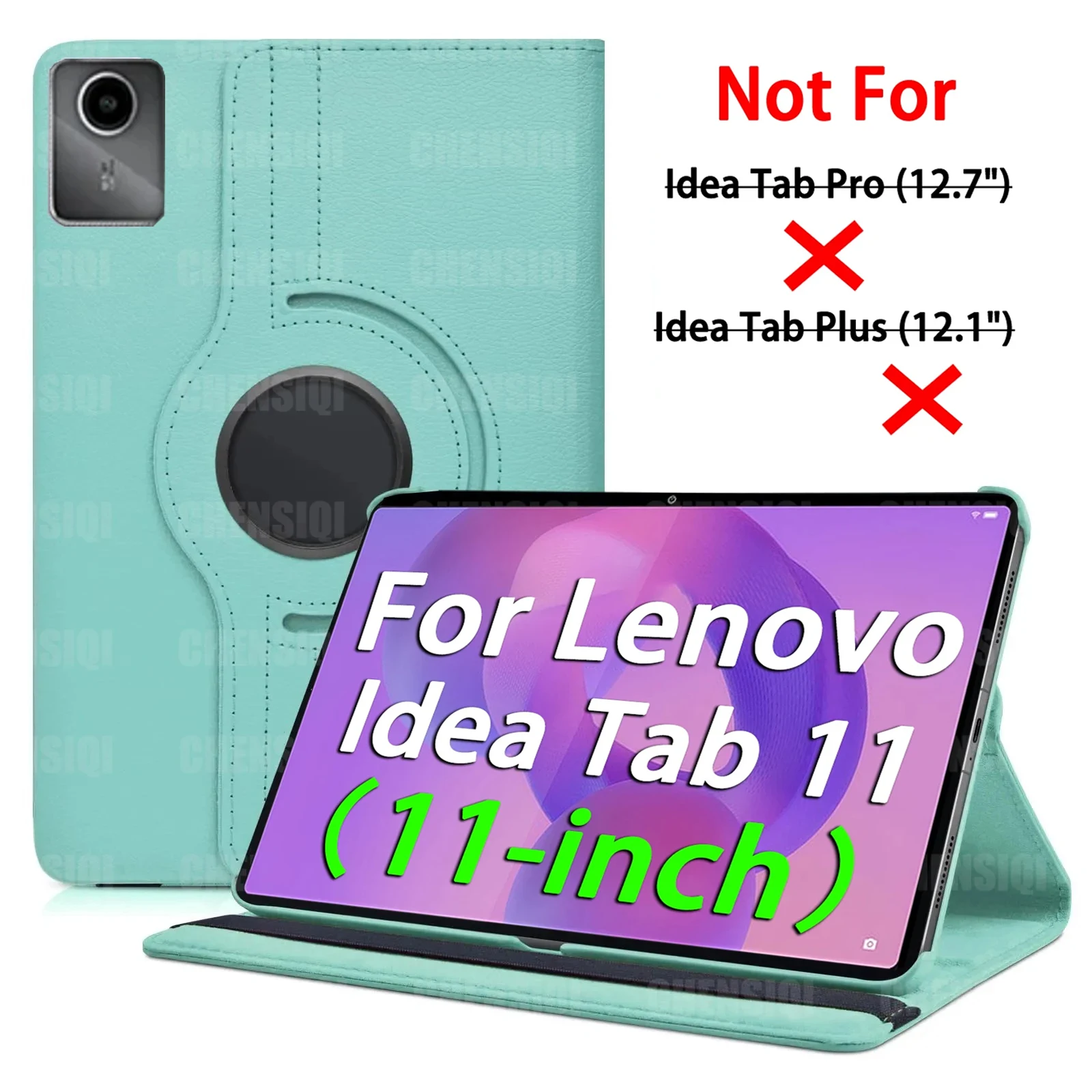 11-Inch Rotating Stand Case with Sleep/Wake Functionality