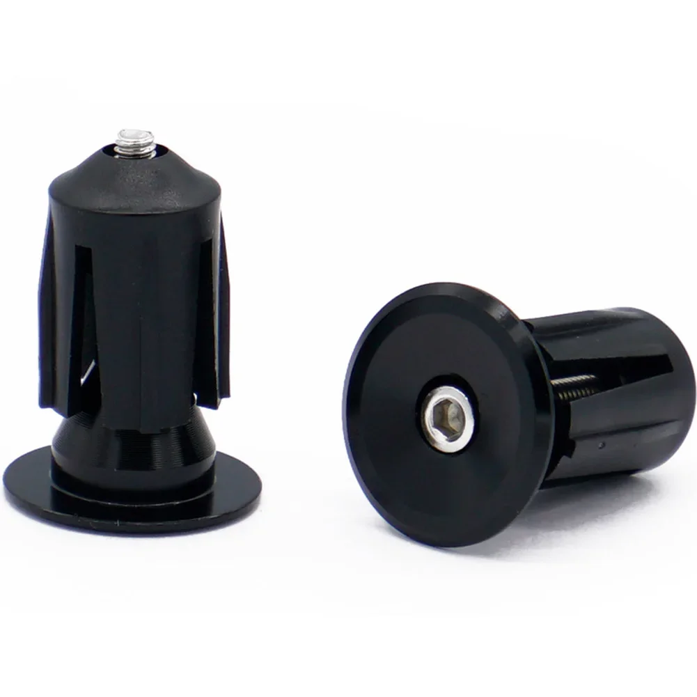 

2pcs Expansion Lock Plug Bicycle Aluminum Alloy Handlebar Screw End Cap Road Bike Handlebar Cover Plug Bicycle Components