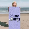Simon S Cat Microfiber Beach Towel Absorbent Quick Dry Soft Yoga Swimming Resort Mountain Climbing Towel 6