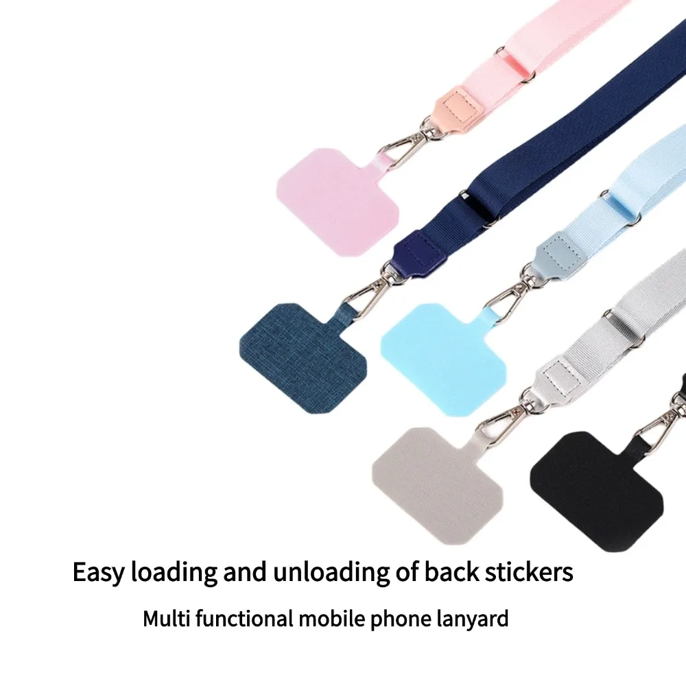 Multi Functional Phone Lanyard Crossbody Adjustable Neck Hanging Phone Pad Mobile Wrist Rope Can Be Carried Back