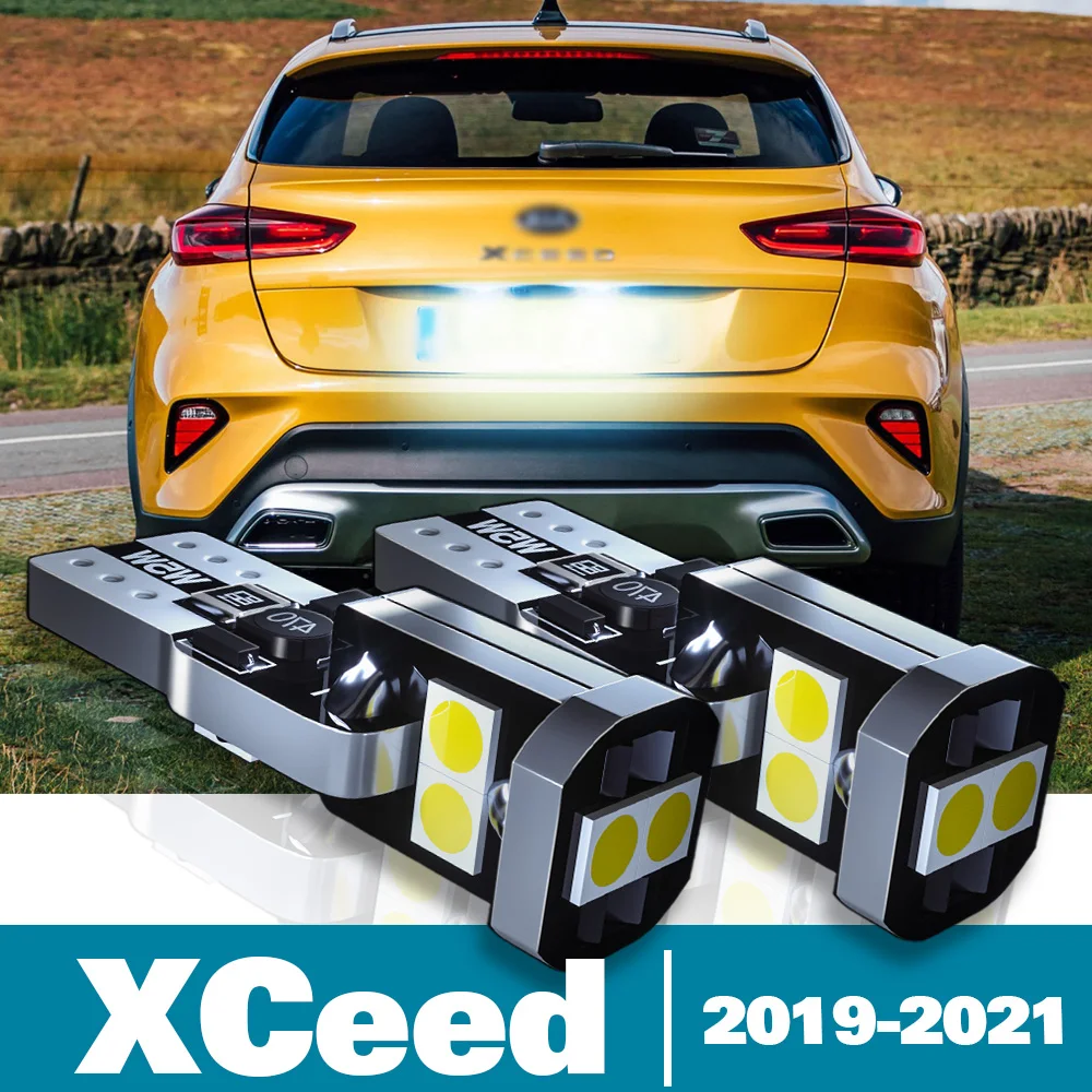 Luce Targa A Led 2 Pezzi Per Accessori Kia Xceed 2019 2020 2021