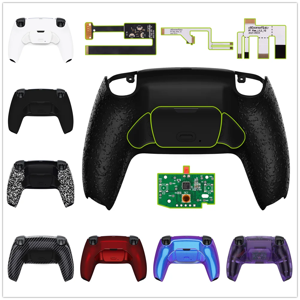 Extremerate Back Paddles Remappable Rise Remap Kit Upgrade Board Redesigned Back Shell Back Buttons For Ps5 Controller Cases Aliexpress