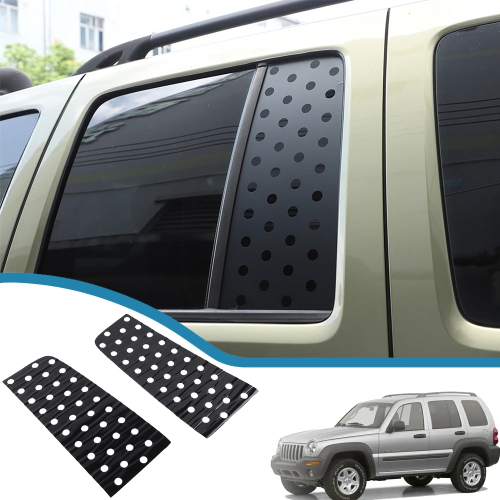 

Car Rear Window Glass Panel Decoration Stickers for Jeep Liberty 1999 2000 2001 2002 2003 2004 2005 2006 2007 Exterior Accessory