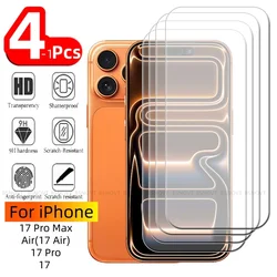 Premium Tempered Glass Screen Protector with 9H Hardness and HD Clarity - iPhone 17 Pro (3 Front Glass)