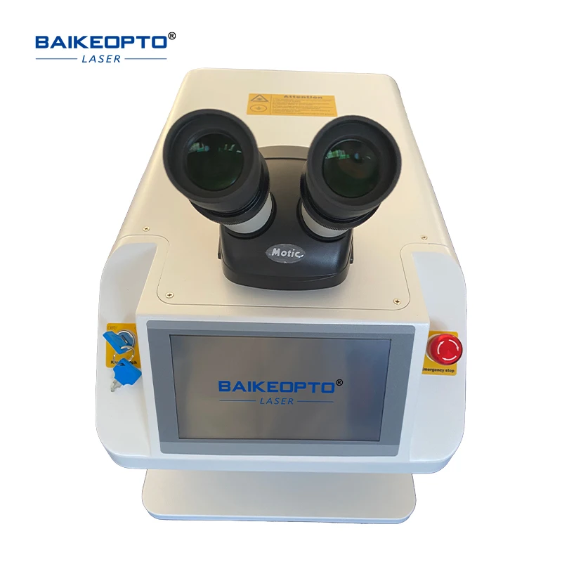 Glass Goggles Frame Gear Jewelry Mini Spot Laser Welding Machine with CCD 6