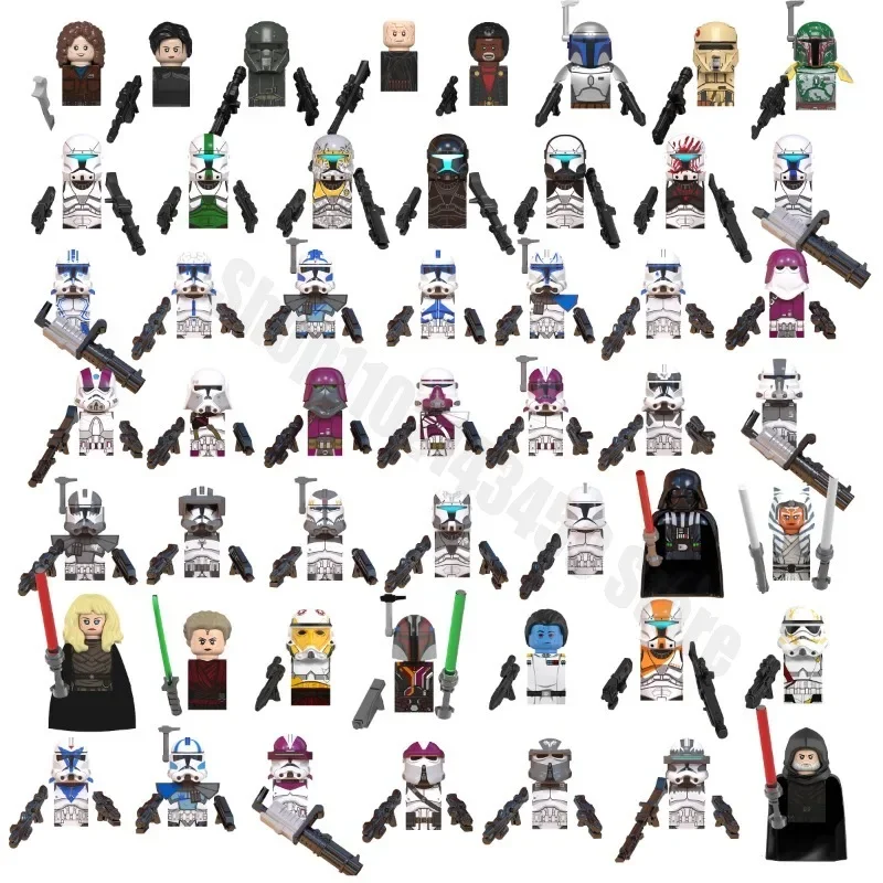 WM2211 WM2649 Империя шторм клон армия 501st Легион троперы имперский аниме Figs куклы мини Экшн игрушка фигурка строительные блоки