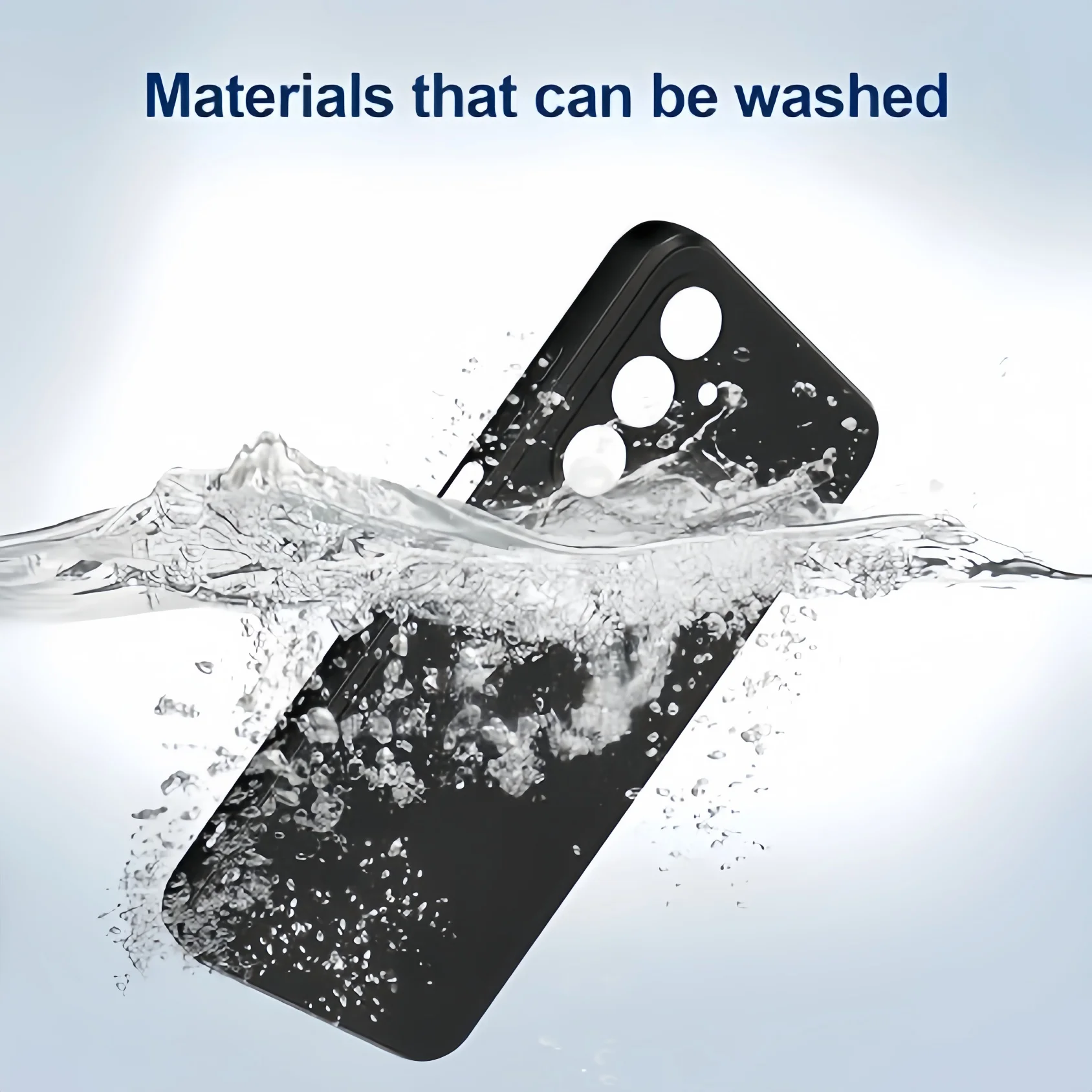 Noble Fashion Shockproof Protective Liquid Silicone Case - Solid Color Design