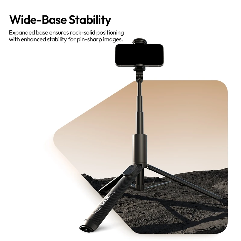 Ulanzi SK27 Portable Selfie Stick Tripod Magnetic Version/Phone Clamp Version 8-Section Pole Dynamic Vlog Tracking Flexible Shot