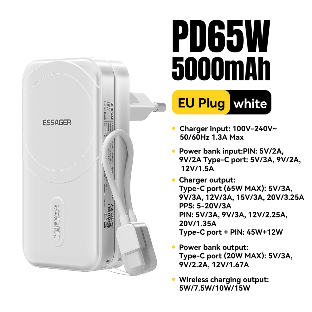 65W EU White