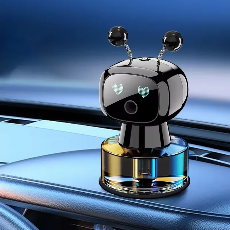 Deodorante per auto intelligente Diffusore di aromi per auto ricaricabile AI Occhi intelligenti 4 livelli di diffusore per auto intelligente regolabile regalo - immagine 5
