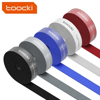 Toocki 5M สายลวด Winder ผูกหูฟังเมาส์การจัดการสายไฟ USB Charger CABLE Protector สําหรับ iPhone Samsung Xiaomi 1