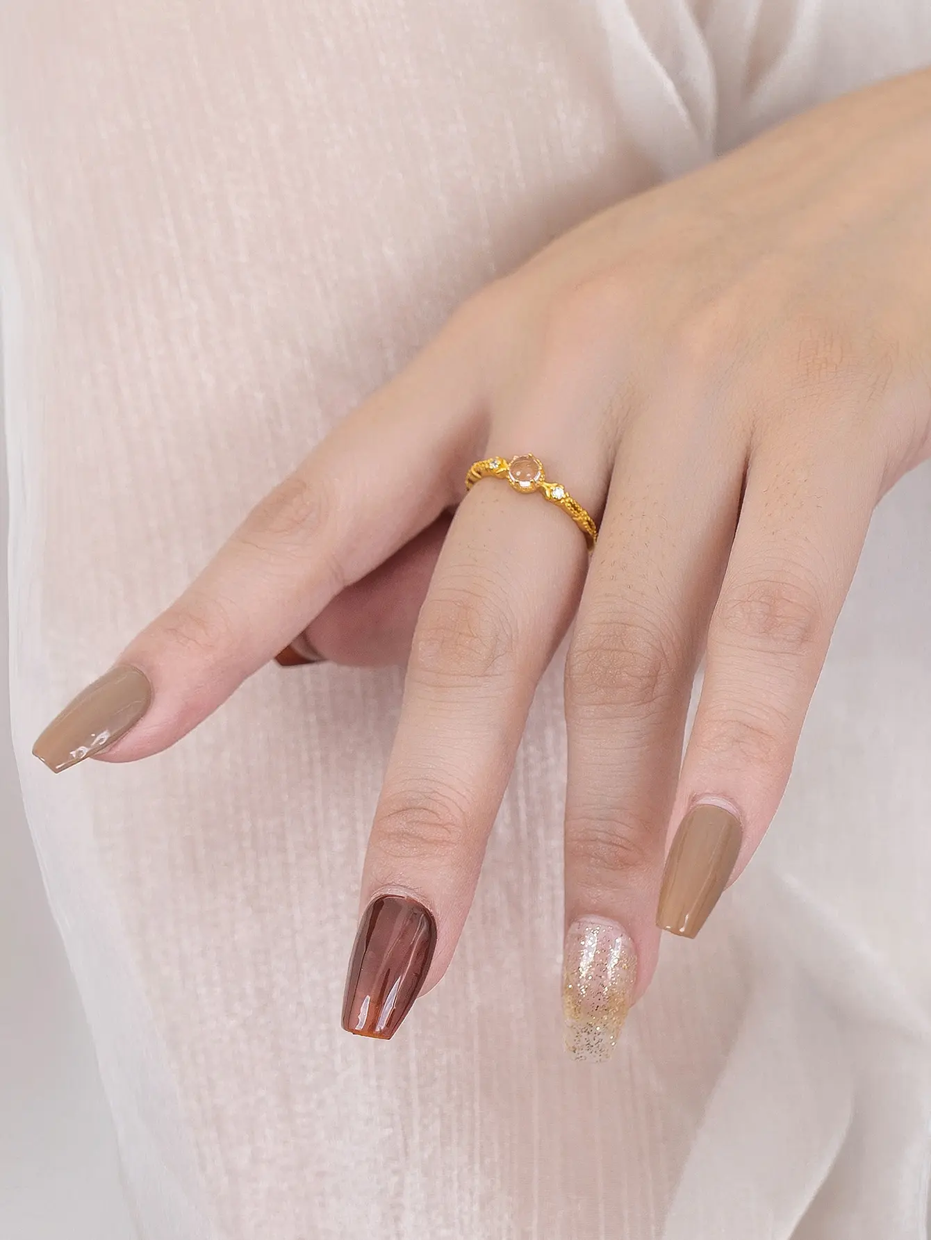 Light Luxury Real 100% 925 Sterling Silver 18k Gold pink gemstone Cubic zirconia Open Rings For Women Elegant Fine Jewelry Party Light Luxury Real 100% 925 Sterling Silver 18k Gold pink gemstone Cubic zirconia Open Rings For Women Elegant Fine Jewelry Party