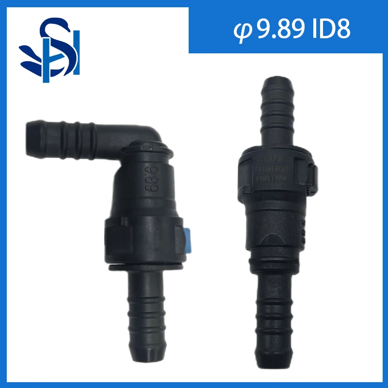 9.89 ID8 Set Auto Car Fuel Line Hose Coupler Quick Release Connector Carburetor Part